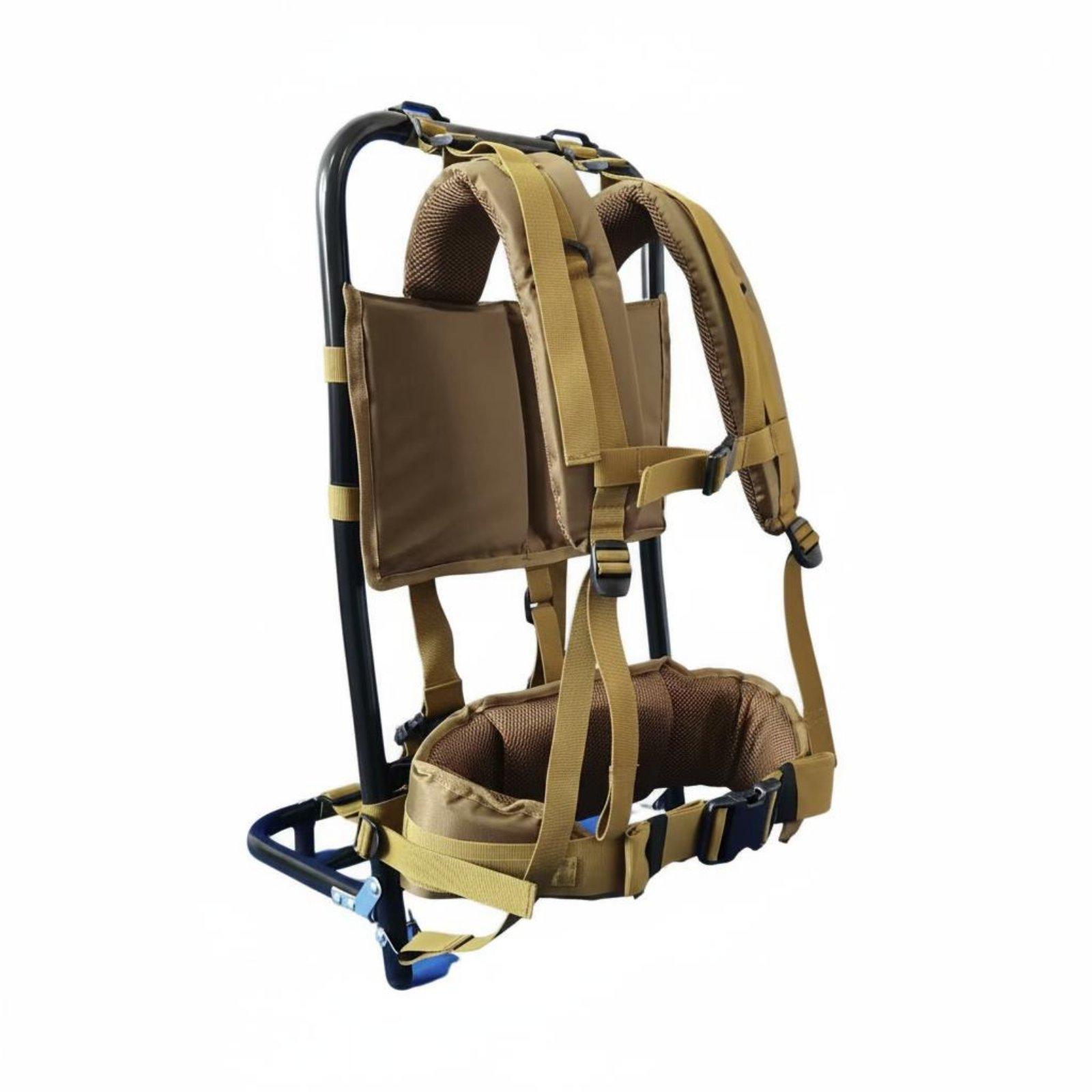 Outdoor Adventure Backpack - إطار ألومنيوم محمول قابل للطي لحقيبة
