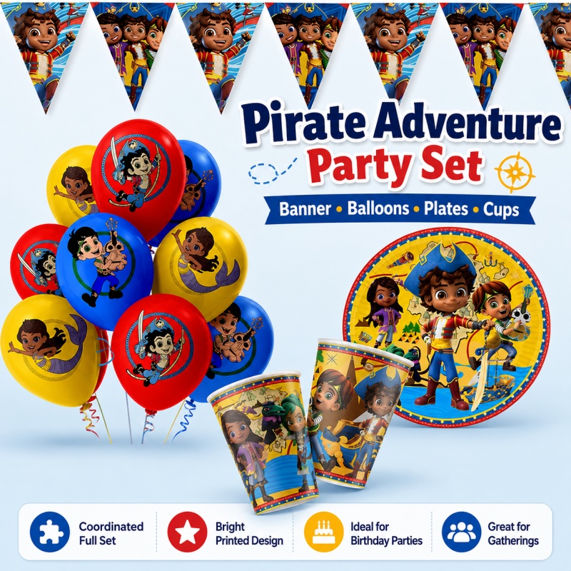 زينة حفلة عيد ميلاد سانتياغو أ - مراجعة Outdoor Adventure Birthday Party وسعره