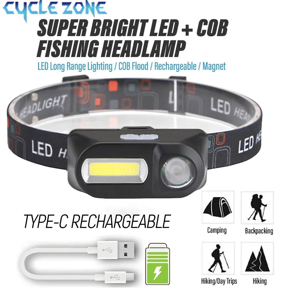 XPE + COB مصباح أمامي صغير قاب - مراجعة Outdoor Adventure Zone وسعره